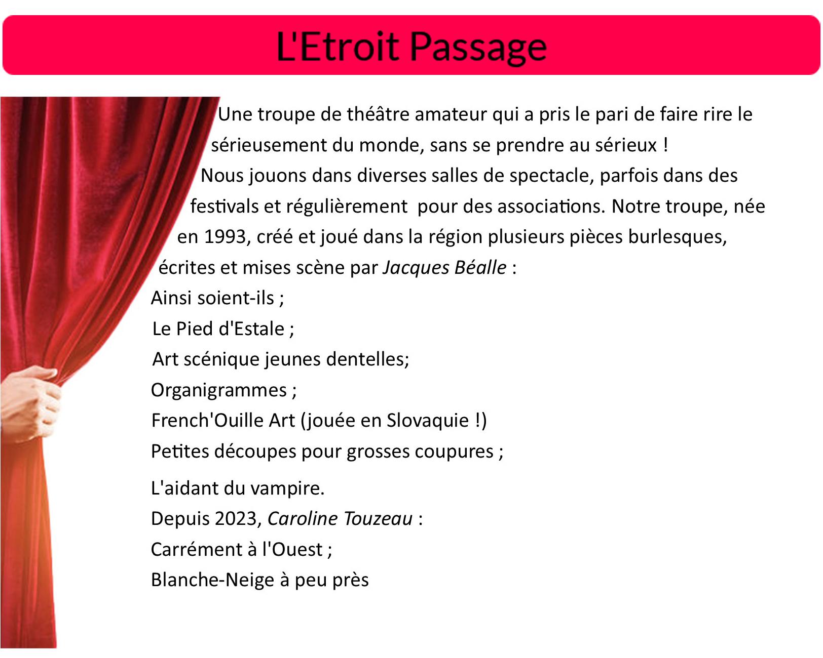 L etroit passage 2 copie 1